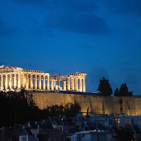 Ferienwohnung Acropolis Landscape Athen Exterior foto