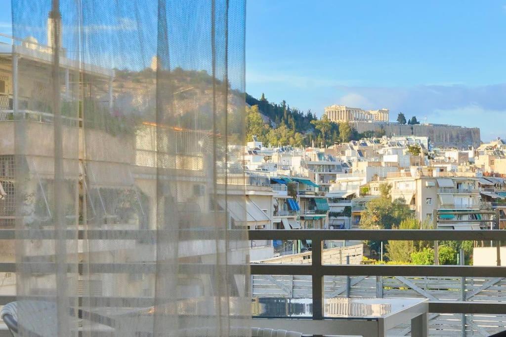Ferienwohnung Acropolis Landscape Athen Exterior foto
