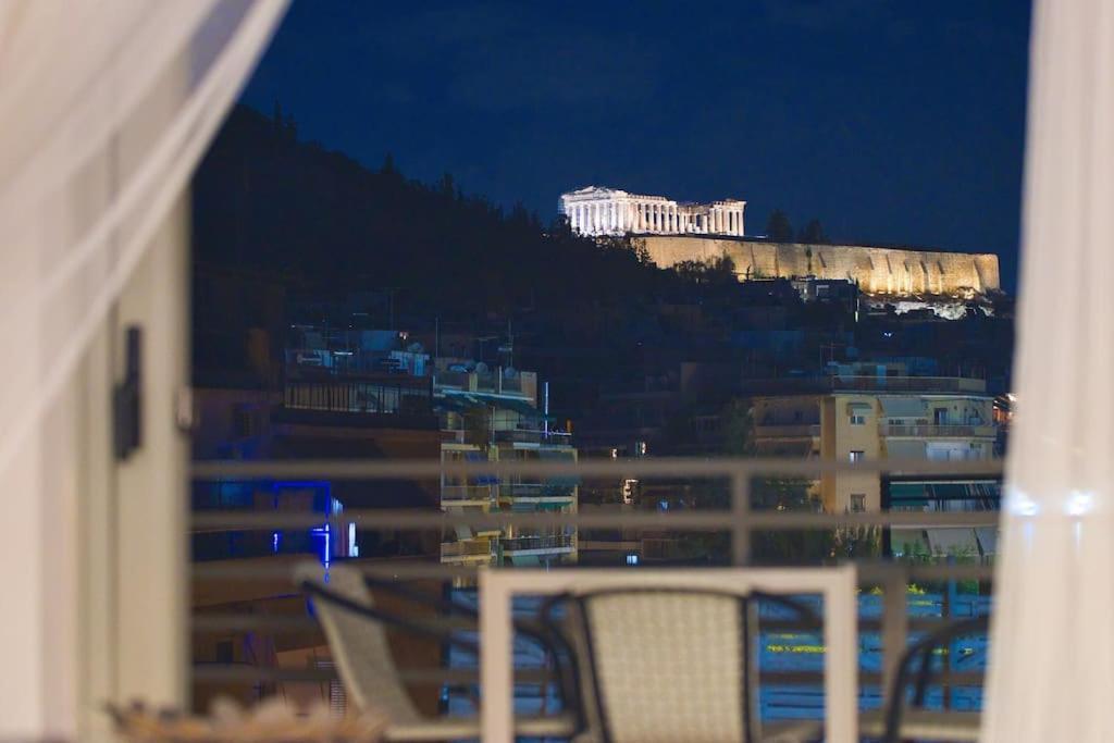 Ferienwohnung Acropolis Landscape Athen Exterior foto